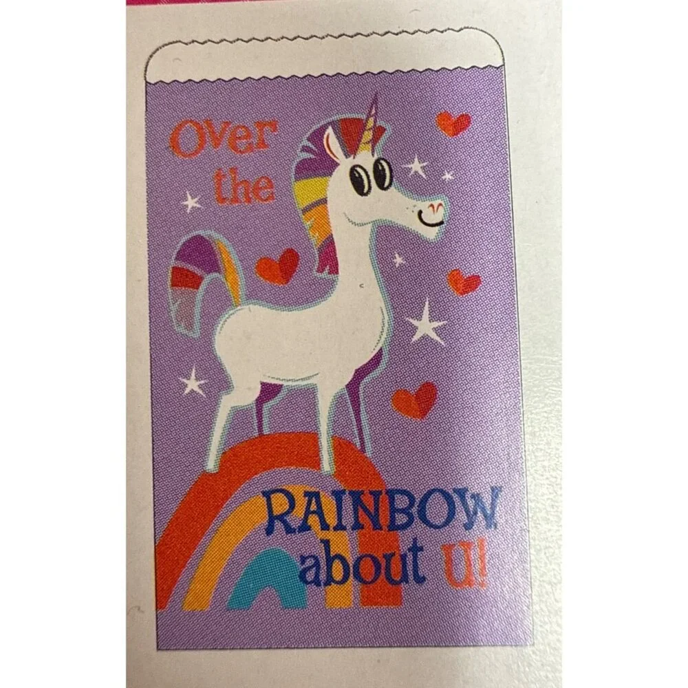 Valentines Day Treat Sacks Unicorn Car Dino Heart Designs 18 Ct